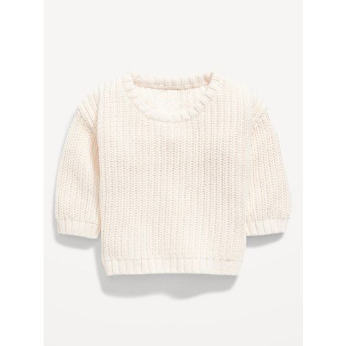 Unisex Organic-Cotton Pullover Sweater for Baby