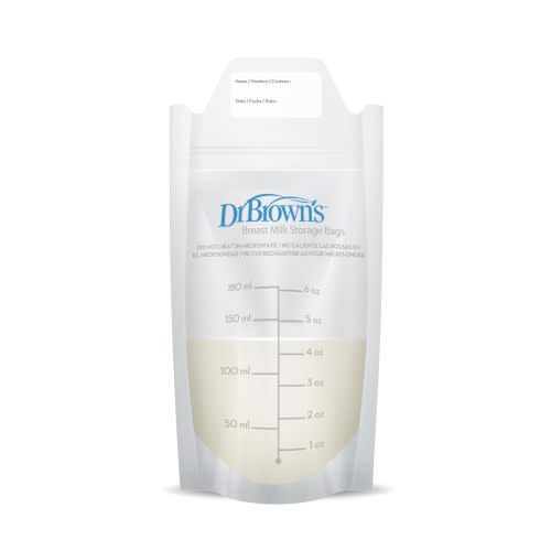 Dr. Brown’s Breast Milk Storage Bags - 100 Count