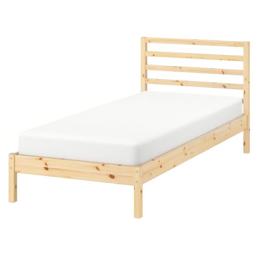 TARVA Bed frame - pine/Luröy Twin