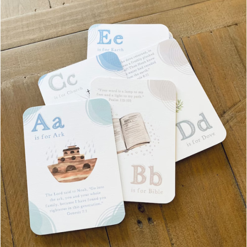 Scripture Alphabet Flash Cardsbible Learning for Kidsmemory Verse Cardsneutral Kids Room Decorabc Preschool Cards Sethomeschool ABC Set - Etsy