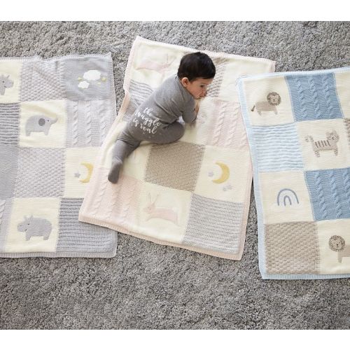 Heirloom Lion Baby Blanket