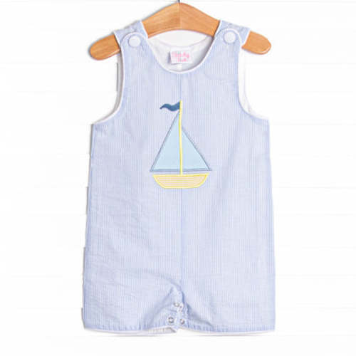 Sight to Sea Applique Jon Jon, Blue – Stitchy Fish
