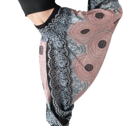 B BANGKOK PANTS Women's Harem Pants Jumpsuit Hippie Clothes