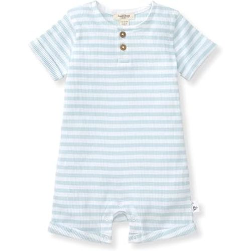 Burt's Bees Baby baby-boys Short Sleeve Rompers, 100% Organic Cotton One-piece Coverall and Layette Set