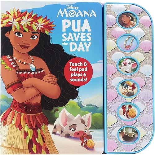 Disney Moana: Pua Saves the Day Sound Book Board book – Sound Book, May 20, 2022
