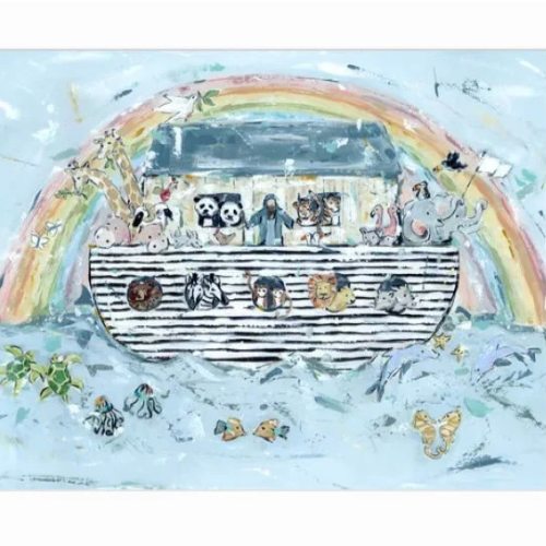 Noah's ark I on paper