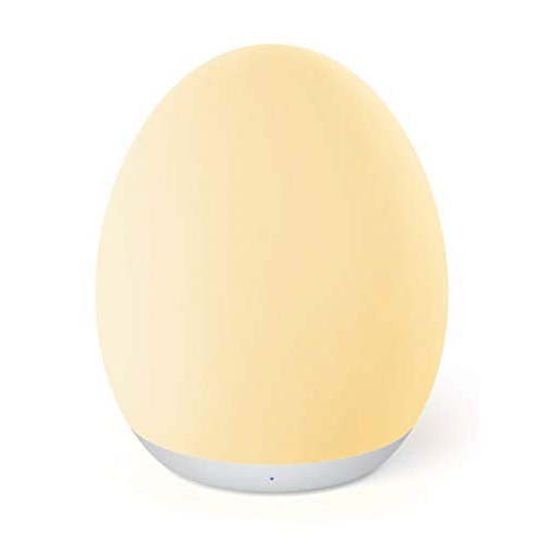 JolyWell Color Changing Egg Night Light, White