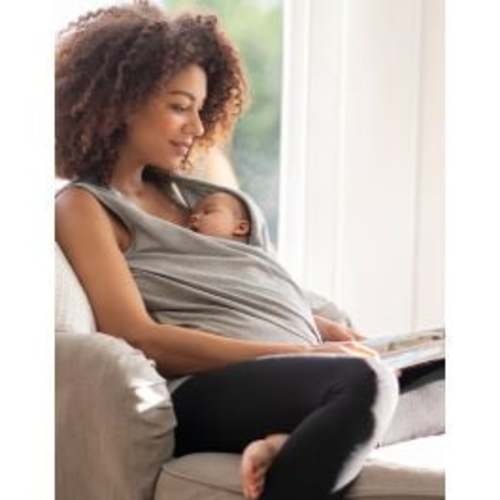 Grey Marl Cotton Skin to Skin Top