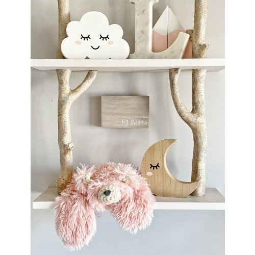 Pink Little Bear Lovey by ClaraLoo