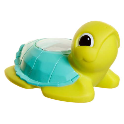 Dreambaby® Baby Bath & Room Thermometer - Floating Turtle Toy for Water Temperature Monitoring