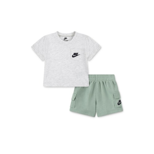 Pocket T-Shirt & Shorts Set, 12M