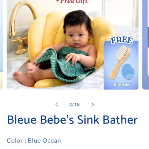 Bleue Bebe's Sink Bather – bleue bebe