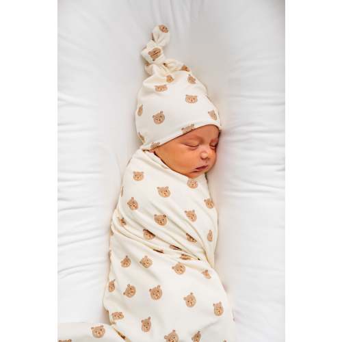 Pre-Order - Teddy Newborn Hat Bundle (Gown)