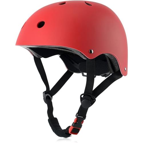Kids Bike Helmet, Adjustable and Multi-Sport, from Toddler to Youth, 3 Sizes