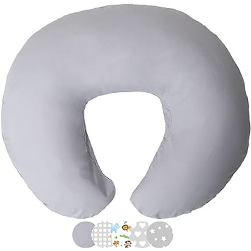 Amazon.com: Niimo Nursing Pillow - 100% Cotton Breastfeeding Pillow Cover, Ergonomic Nursing Pillows for Breastfeeding, Machine-Washable Baby Pillow, Breastfeeding Pillows & Breastfeeding Essentials : Baby