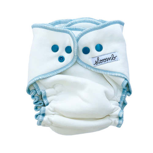 Overnight Bamboo Fleece Fitted Diapers (XS)