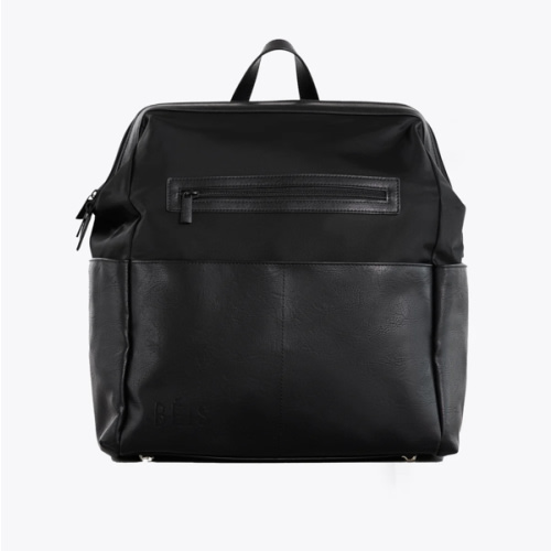 BÉIS 'The Diaper Backpack' in Black - Black Diaper Bag & Diaper Backpack