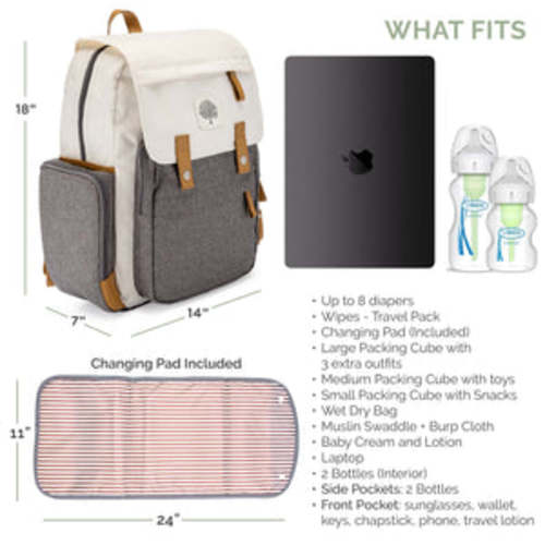 Birch Bag - Diaper Backpack