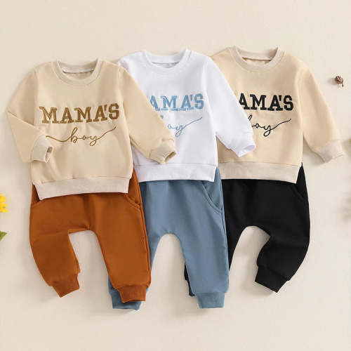 Baby Boys 2Pcs Mama's Boy