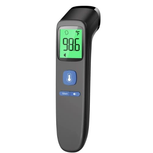 No-Touch Thermometer for Adults and Kids, Digital Baby Thermometer with Fever Alarm, 1 Second Fast Result, Easy to use, 2 in 1 Mode