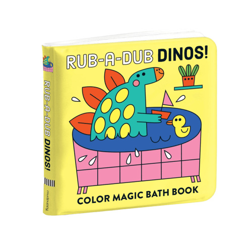 Rub-a-Dub Dinos! Color Magic Bath Book