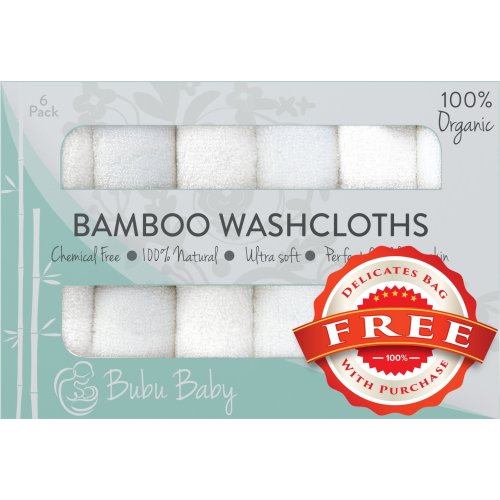Bamboo Baby Soft Organic Washcloth Towels for Babies