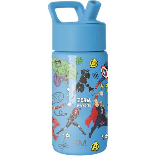 Simple Modern Marvel Avengers Kids Water Bottle & Toddler Cup | 14oz