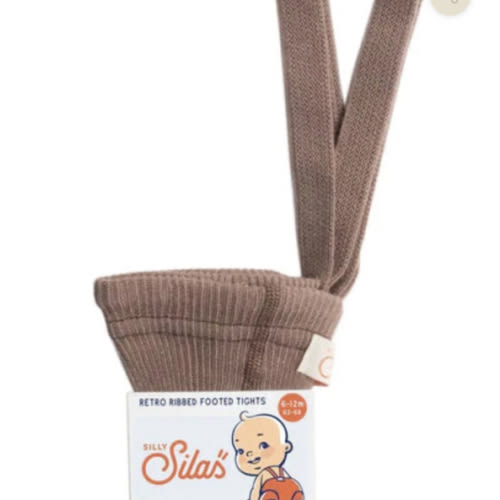 Silly Silas Footed Tights- Granola – Lupa and Sol