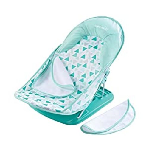 Summer Infant Deluxe Baby Bather (Green Triangle)