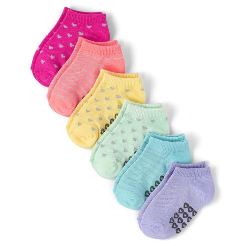 The Children's Place Baby Girls' Heart Ankle Socks