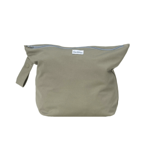 GroVia Zippered Wet Bag - Fern | GroVia