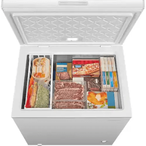 Insignia™ - 7 Cu. Ft. Garage-Ready Chest Freezer - White