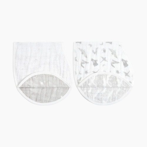 Aden + Anais Organic Muslin Burpy Bibs (2 Pack) - Map The Stars