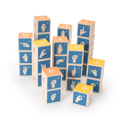American Sign Language Blocks