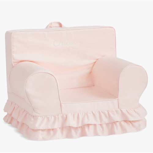 My First - Anywhere Chair®, Dusty Blush Ruffle