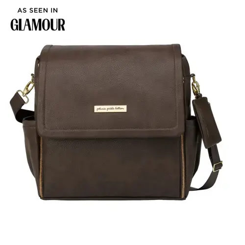 Boxy Backpack in Saddle