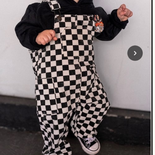 Classic Checker Overalls