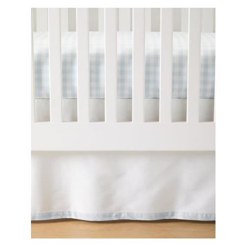 Borderline Crib Skirt | Serena and Lily