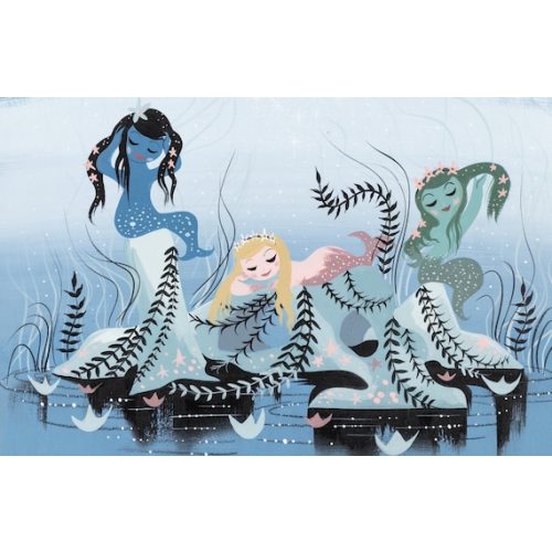 Mary Blair Concept Art for Mermaids in Peter Pan Animated Film disney 1953 Mary Blair Print - Etsy