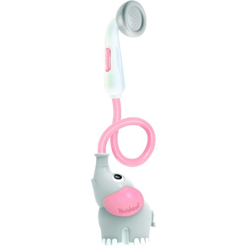 Yookidoo - Pink Elephant Bath Shower - Baby Bath Toy - Bath and Shower Game - Awakening of the Senses - Hose Sprinkler Baby Bath Toy - Baby Gift from 0 to 2 Years Old