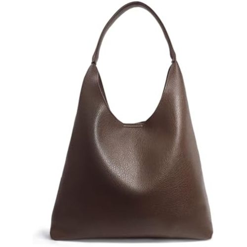 Hobo Bags for Women Soft Vegan Leather Shoulder Handbag Slouchy Tote Purses