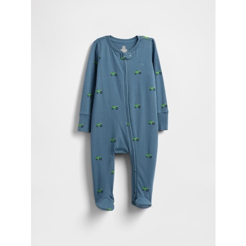 Baby First Favorites Organic Cotton Footed One-Piece