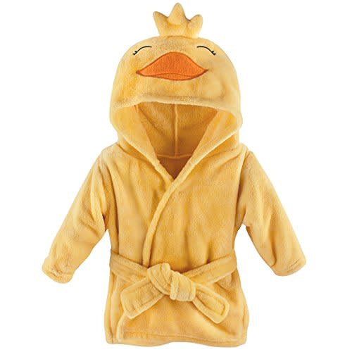 Hudson Baby Unisex Baby Plush Animal Face Bathrobe