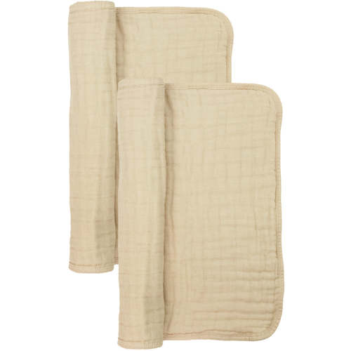 Cloud Muslin™ Burp Cloth 2 Pack - Tan – Lou Lou & Company