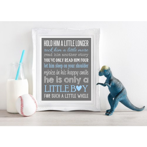 HOLD HIM A Little Longer Print Or Canvas