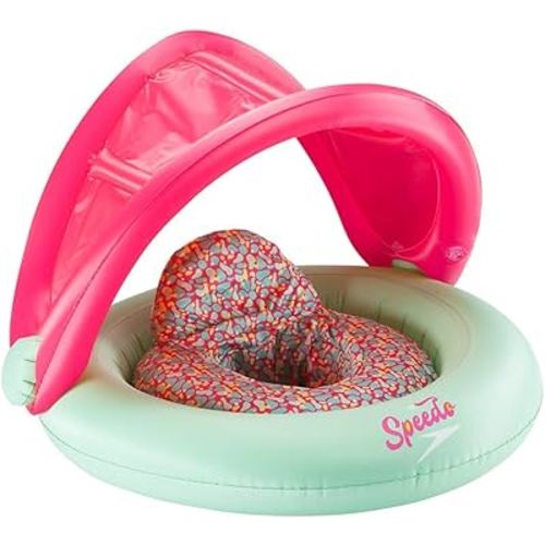 Speedo unisex-baby Swim Flotation Baby Cruiser With Canopy Begin to Swim