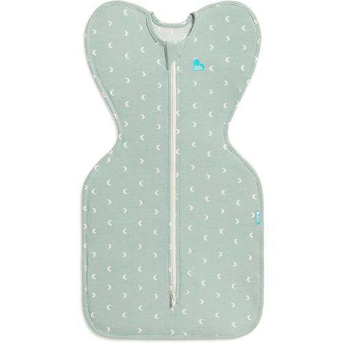 Love to Dream Swaddle UP, Baby Sleep Sack 10. TOG, Self-Soothing Swaddles for Newborns, Improves Sleep, Snug Fit Helps Calm Startle Reflex, Newborn Essentials for Baby, Small 8-13lbs, Moon Olive