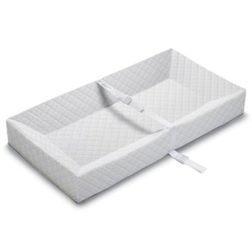 Summer by Ingenuity 4-Sided Changing Pad, 1-pack, waterproof, white