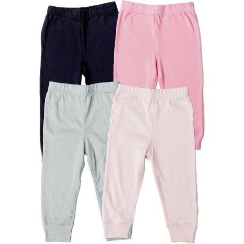 Gerber Baby Girls' Multi-Pack Active Pants Set