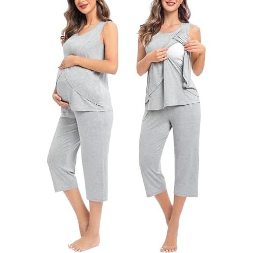 Women Maternity Pajama Set
